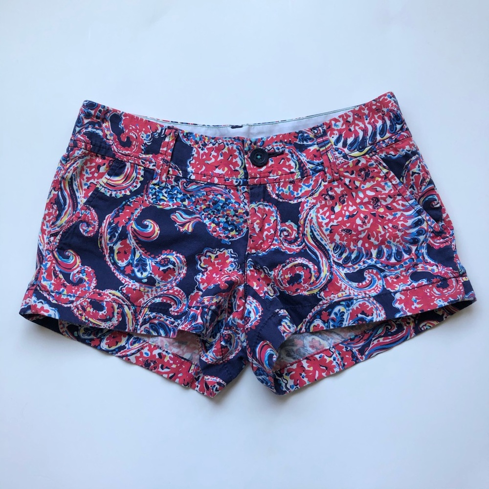 Lilly Pulitzer “For the Halibut” Walsh Shorts 00
